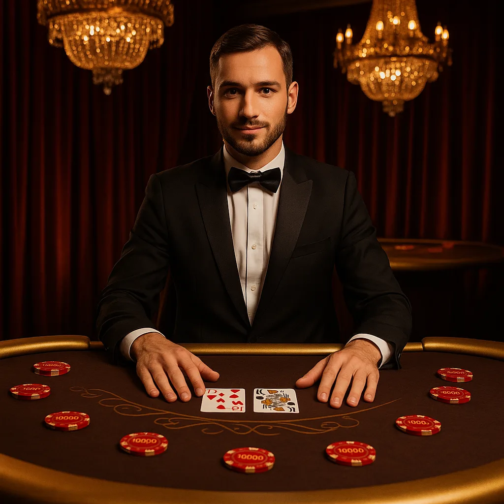 Thor Casino - Blackjack Live - Croupiers en direct