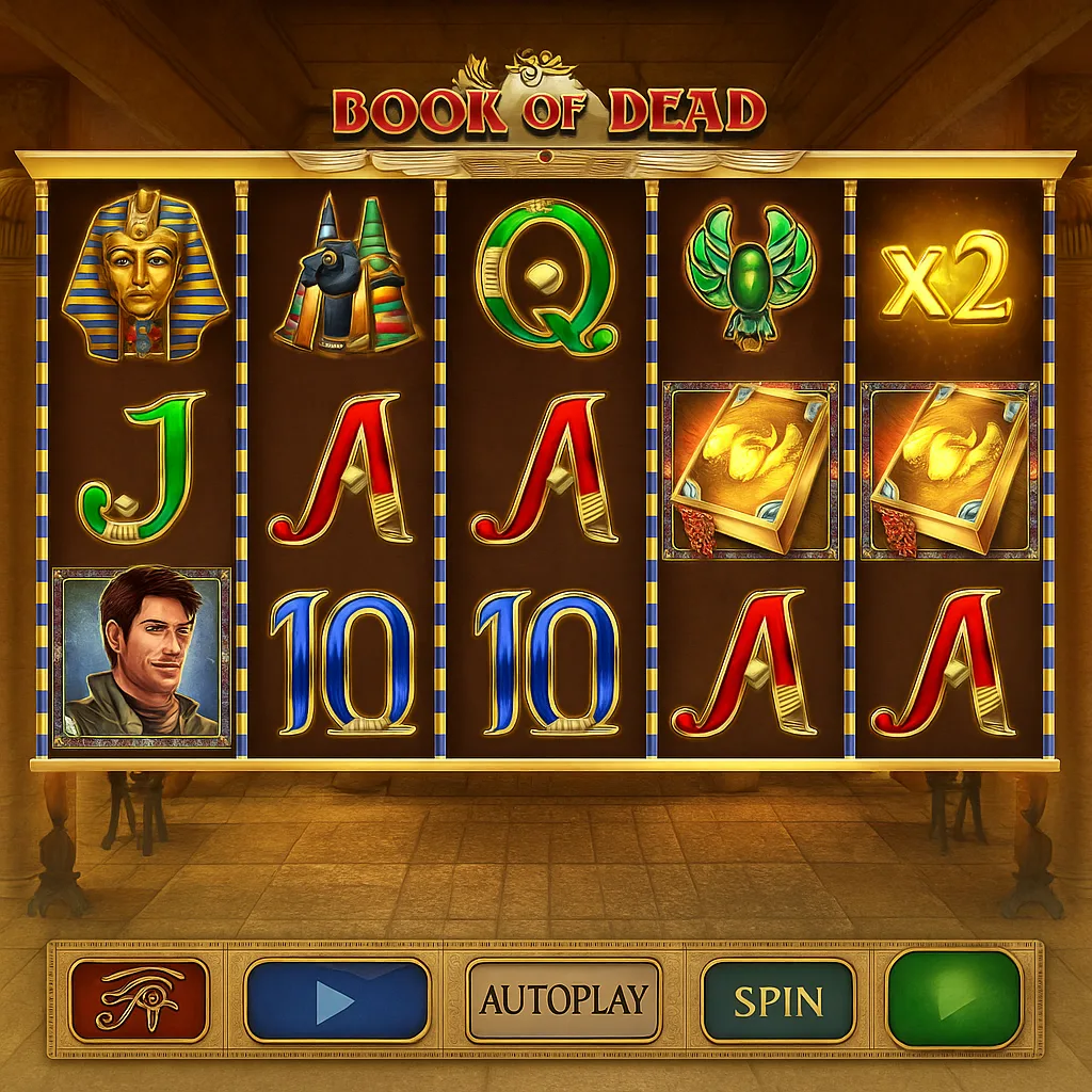 Thor Casino - Book of Dead - Jeux à sous en ligne